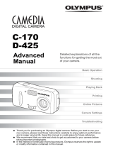 Olympus Camedia D-425 User manual