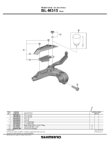 Shimano BL-M315 Exploded View