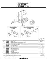 Shimano SL-8S30 Exploded View
