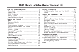 Buick 2005 Owner's manual