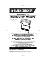 BLACK+DECKER WM125 Installation guide