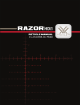 Vortex Razor® HDGen II 4.5-27x56 FFP Owner's manual