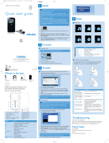 Philips SA9 SA9324 Quick start guide