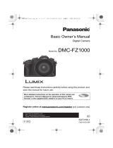 Panasonic DMC-FZ1000 User manual