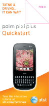 Palm PIXI PLUS Quick start guide