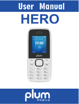 PLum Mobile B103 Hero User manual