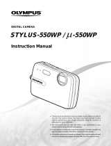 Olympus STYLUS-550WP User manual
