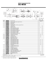 Shimano SG-5R35 Exploded View