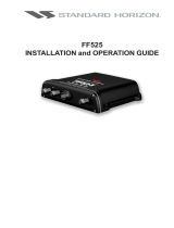 Standard Horizon FF525 Owner's manual