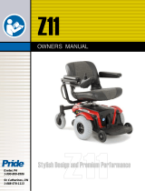 Pride Z11 Owner's manual