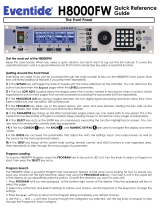 Eventide H8000FW Reference guide