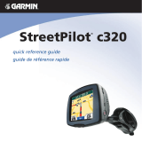 Garmin StreetPilot C320 User guide