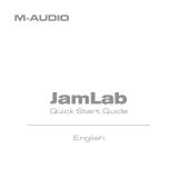 Avid JamLab Jamlab Quick start guide