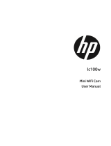 HP lc100w Black Wireless Mini Camcorder User manual