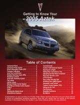 Pontiac Aztek 2005 User guide