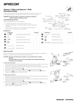 Precor Spinner Shift Assembly Guide