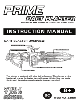 Sharper Image Glow-in-the-Dark Dart Blaster Owner's manual