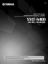 Yamaha YHT-S400 Owner's manual