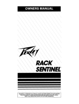Peavey Rack Sentinel Owner's manual