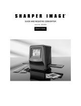 Sharper Image Slide and Negative Converter Owner's manual