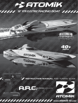 Atomik  Atomik ARC 58in Brushless RC Boat Owner's manual