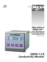 Omega CDTX-112 Owner's manual