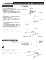 MINOURA W-3100 Instructions Manual
