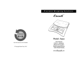 Escali AQUA User manual