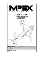 Marcy MKB-367RH Assembly Manual