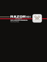 Vortex Razor® HDGen II 3-18x50 FFP User manual