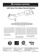 Lithonia Lighting WF6 LED 30K40K50K 90CRI BN M6 Installation guide