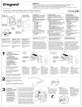 Legrand ADTP703TUM4 Installation guide