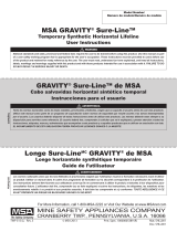 Dyna-Line Gravity® Temporary Horizontal Lifelines Owner's manual