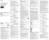 Manual del Usuario Sony FDR X3000 User manual