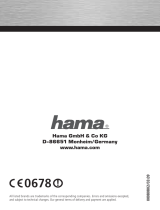 Hama 00080802 Owner's manual