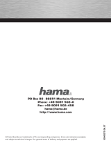 Hama 00049275 Owner's manual