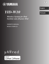 Yamaha YID-W10 Owner's manual