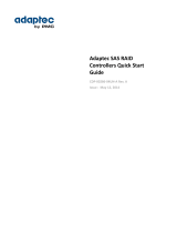 Adaptec RAID 6405E User guide