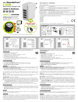 Mr Handsfree 4 USB 4.5A Owner's manual