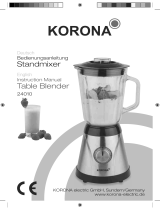 Korona 24010 Owner's manual