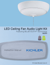Kichler Lighting 380950MWH User manual