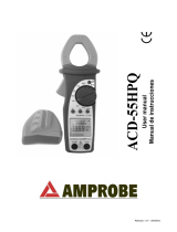 Amprobe ACD-55HPQ Clamp-Meter User manual