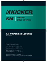 Kicker KM Serie Owner's manual