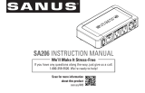 Sanus SA206 Installation guide