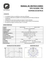 Optimus SPS-5121PW User manual