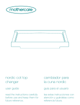 mothercare Nordic Cot Top Changer User guide