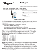 Legrand WBT-900-IP Wireless BACnet IP Bridge Installation guide