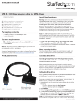 StarTech.comUSB312SAT3CB