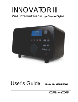Grace Digital INNOVATOR III GDI-IR2500 User manual
