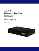 Edgewater Networks 200AE1 Quick start guide